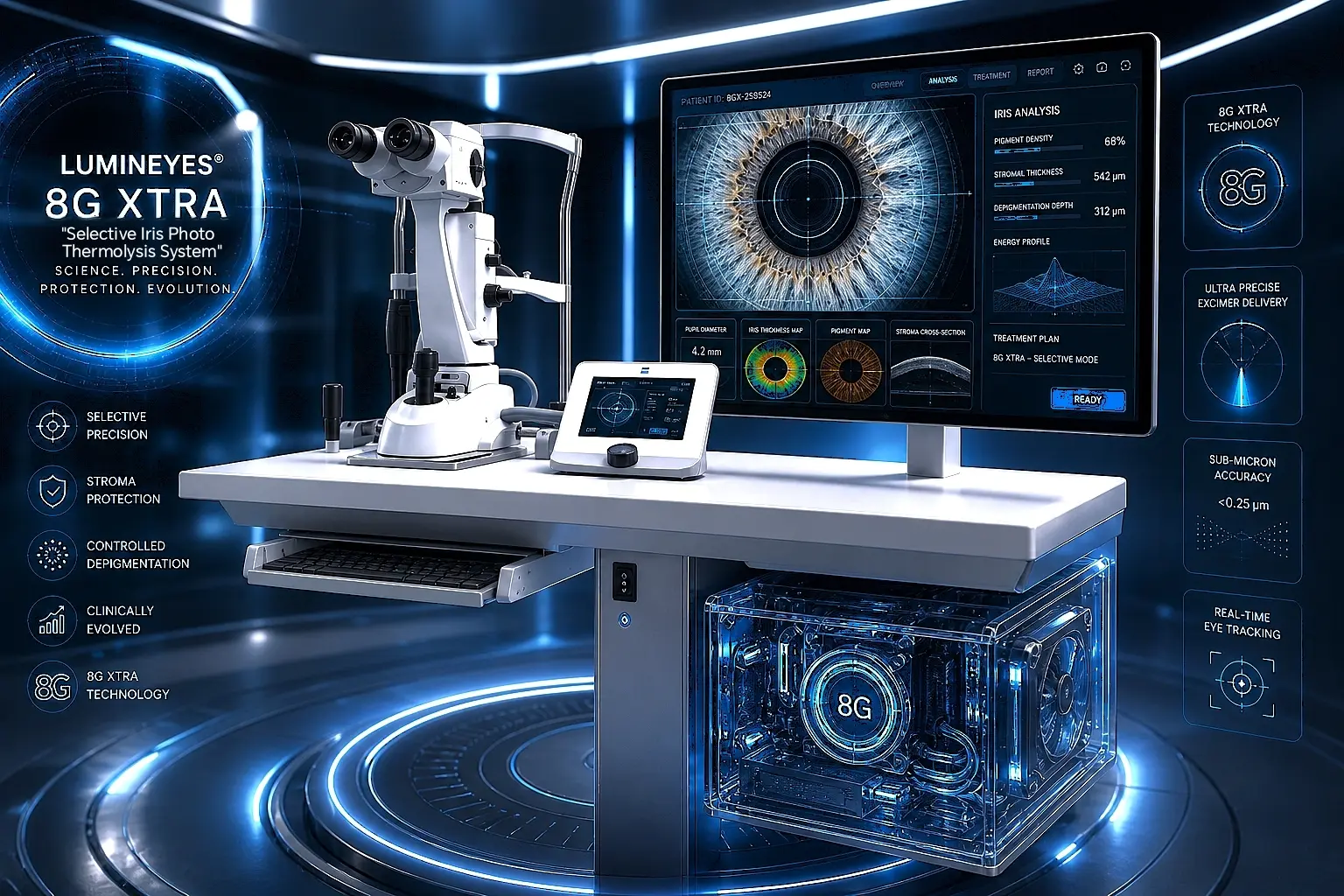 Lumineyes 8G Xtra Technology